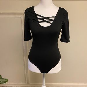 Black bodysuit